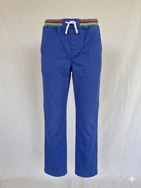 Boden Boys Blue Rainbow Waistband Joggers - Size 11Y